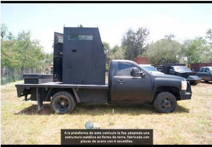Нарко-автомобили мексиканских картелей (30 фото)