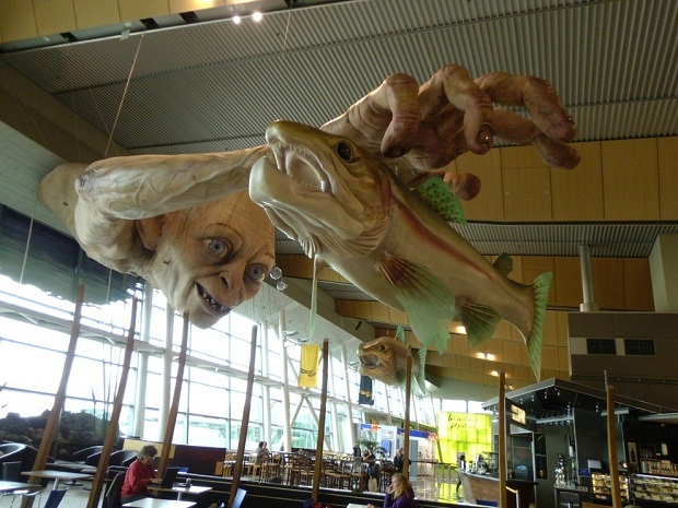 Огромная статуя Голлума из «Властелина Колец» (7 фото + видео)
