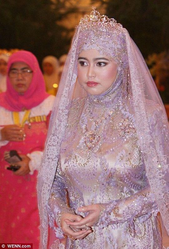 Свадьба дочери султана Брунея (12 фото)