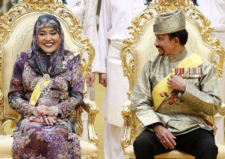 Свадьба дочери султана Брунея (12 фото)