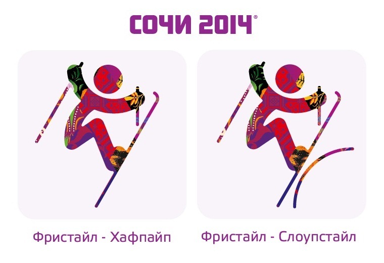 Эмблемы зимних игр в Сочи 2014 (14 фото)