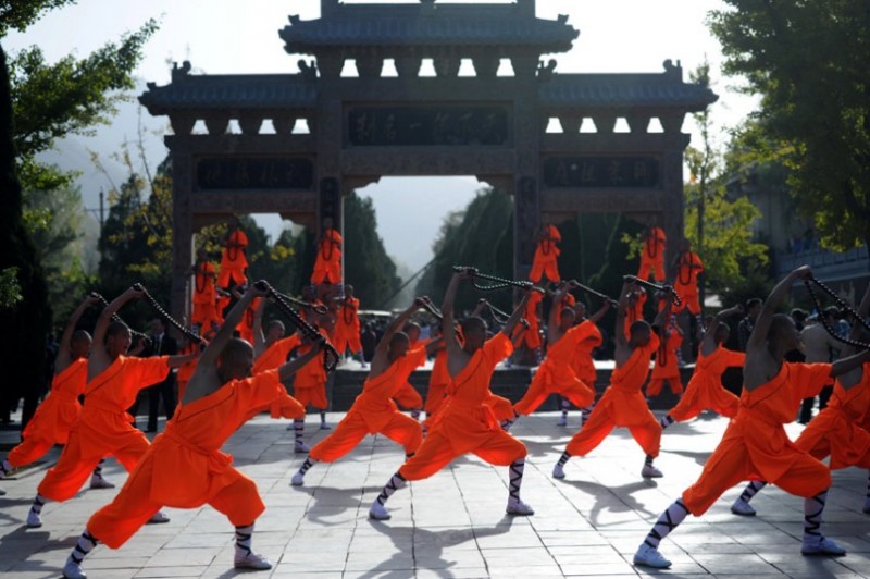 Шаолиньский фестиваль боевых искусств в Китае (15 фото)