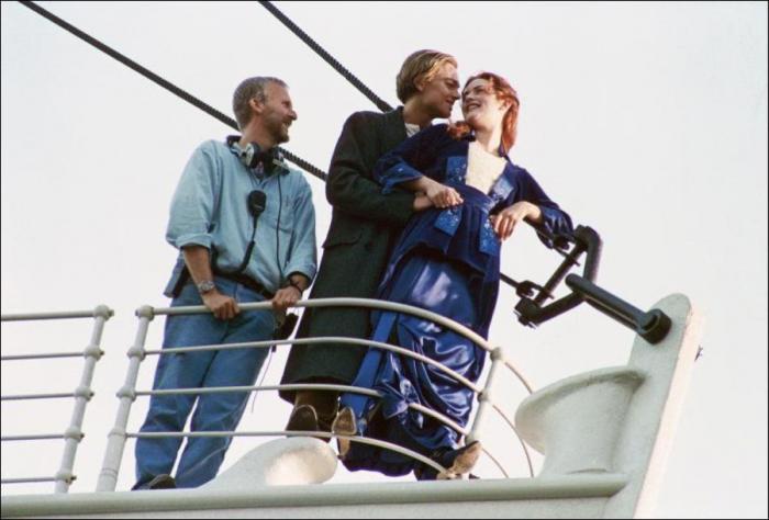 Как снимали Титаник