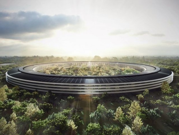 Apple построит новый офис в виде НЛО (3 фото + текст)