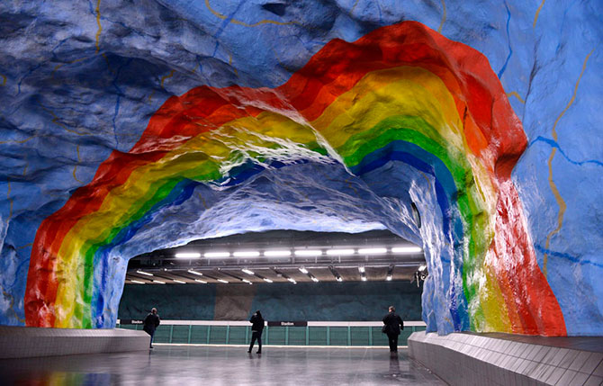 Самые впечатляющие станции метро в Европе