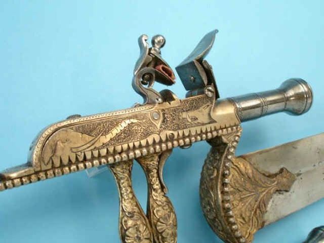Индийский меч-пистолет