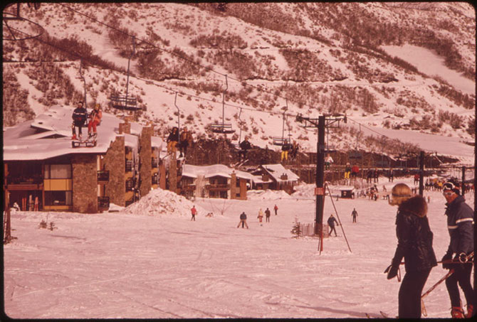 Горнолыжные курорты в США в начале 1970-х годов