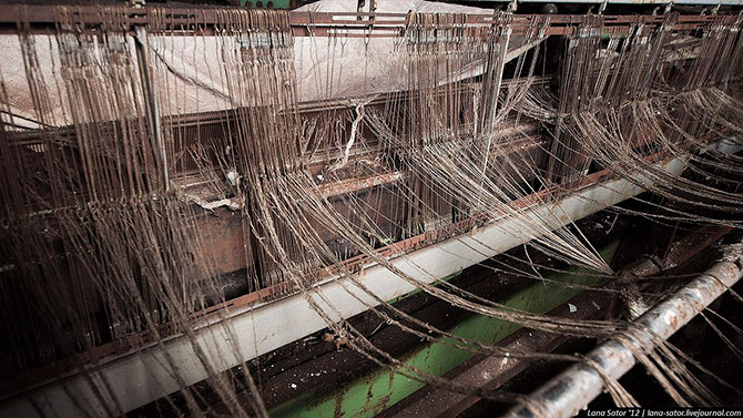 Прогулка по заброшенной текстильной фабрике