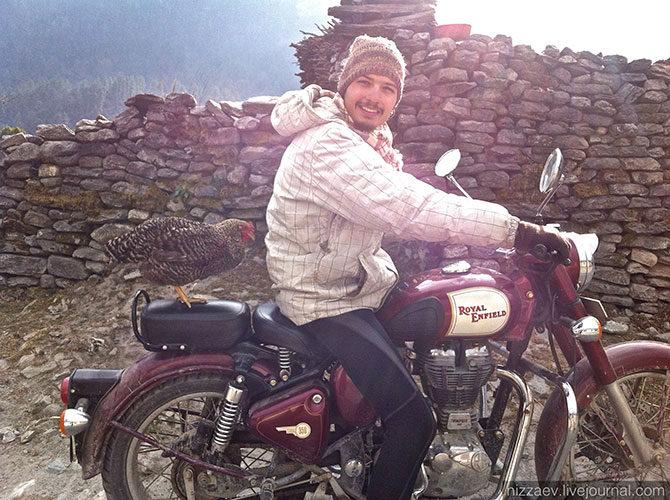На мотоцикле по Непалу