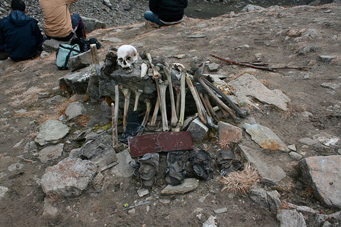 Рупканд – озеро скелетов