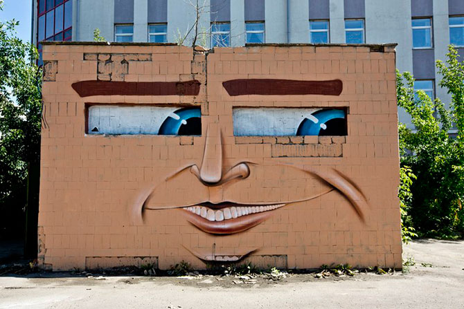 Крутейший российский стрит-арт
