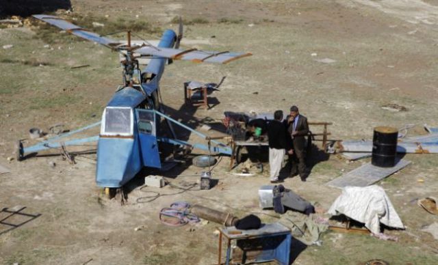 Самодельный вертолет из Ирака