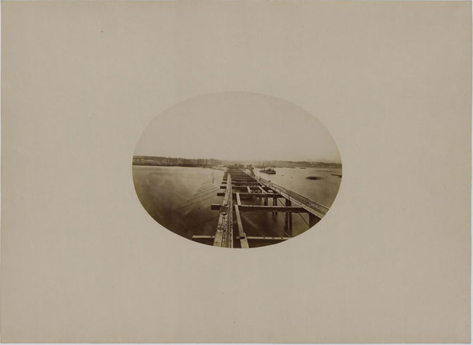 Фото одесского порта 1869 года