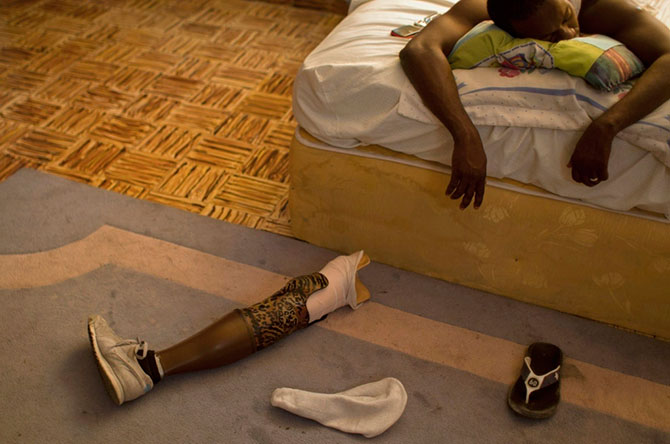 История человека, который потерял ногу в результате землетрясения, но продолжил танцевать
