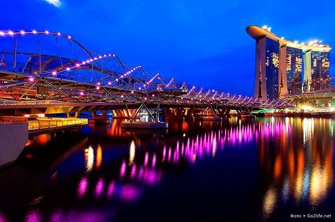 Marina Bay Sands - чудо света в Сингапуре