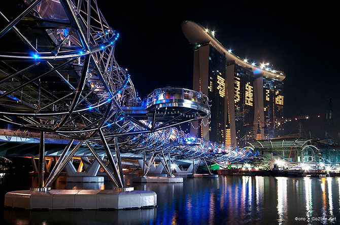Marina Bay Sands - чудо света в Сингапуре
