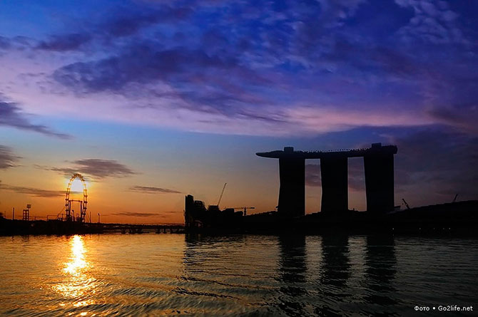 Marina Bay Sands - чудо света в Сингапуре