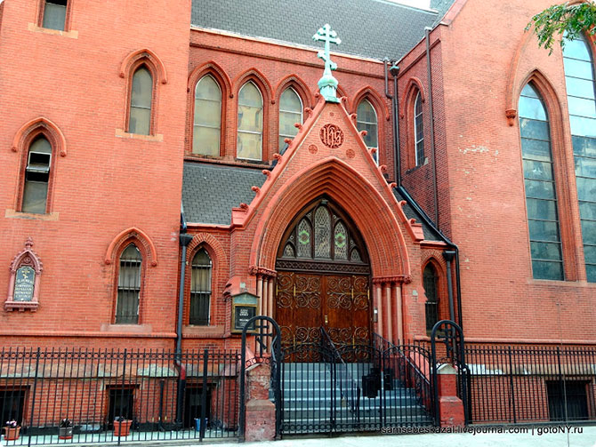 Необычные церкви Нью-Йорка