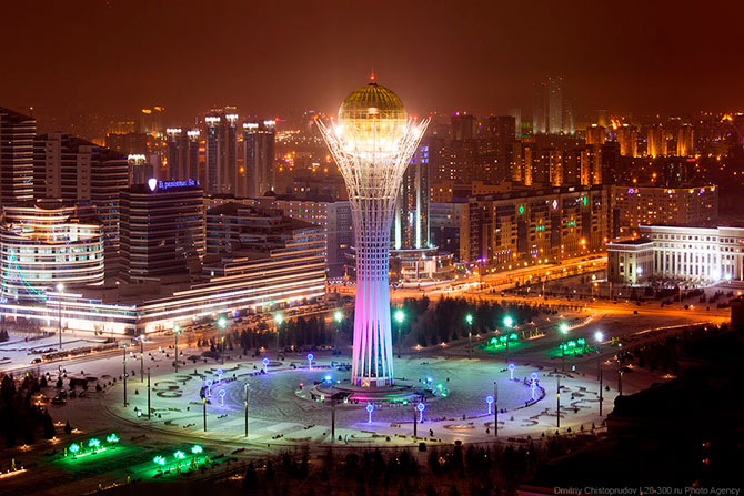Прогулка по Астане - столице Казахстана