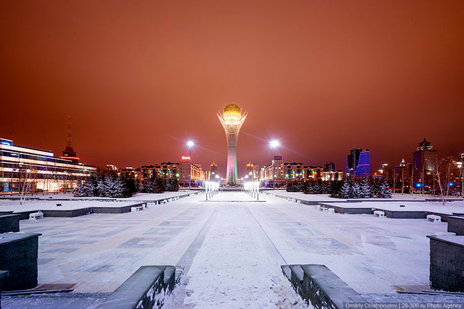 Прогулка по Астане - столице Казахстана