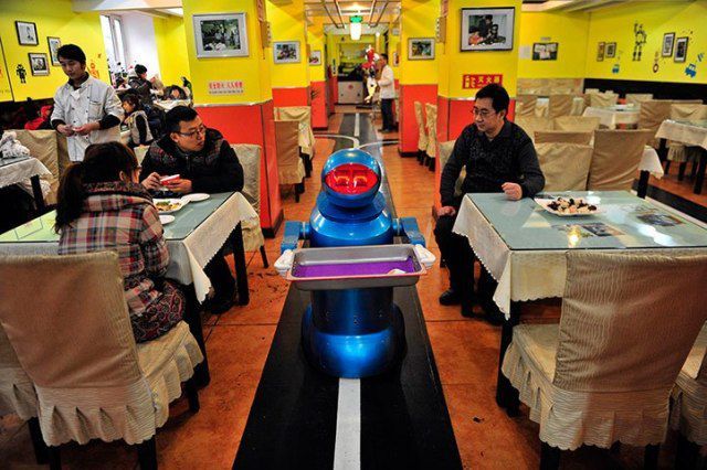 Роботизированный ресторан
