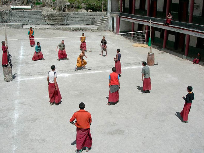 Тибетский монастырь Кей Гомпа