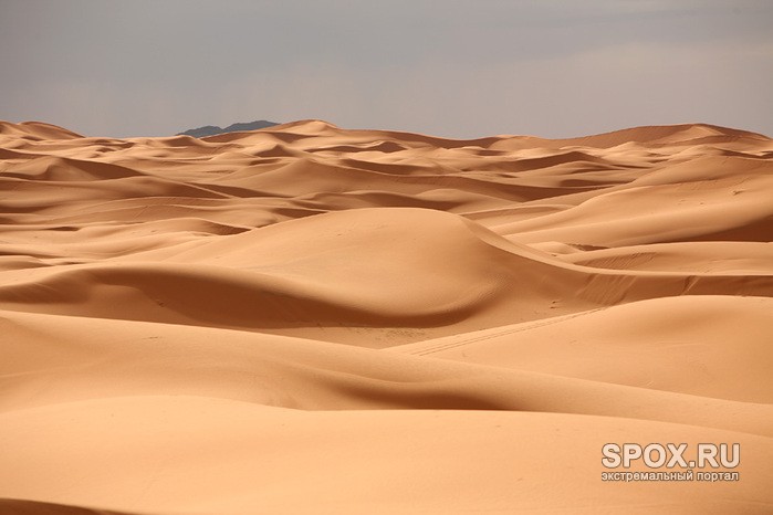 Первый марафон через Сахару бегом в одиночку (5 фото)
