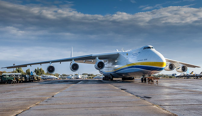 Самый большой самолёт в мире. Ан-225