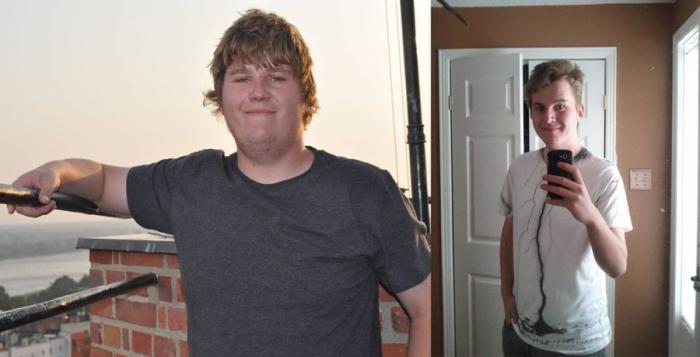 Борьба с лишним весом до и после