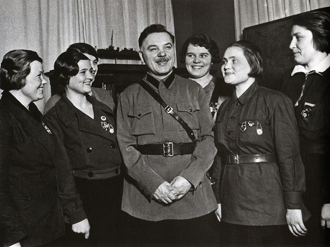 Образ женщины в советской фотоклассике