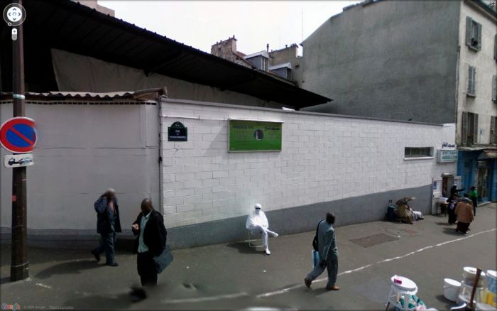 Странные фотографии с Google Street