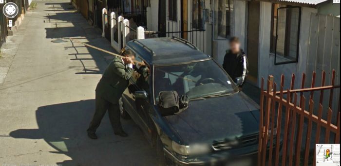 Подборка приколов на Google Street View (50 фото)