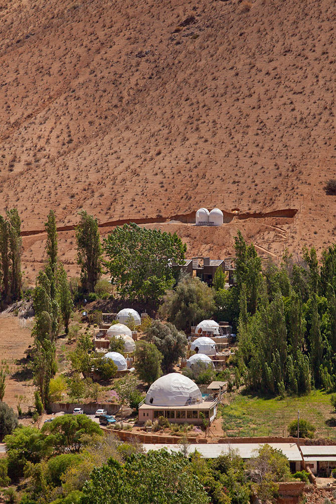 Отель Elqui Domos для любителей астрономии