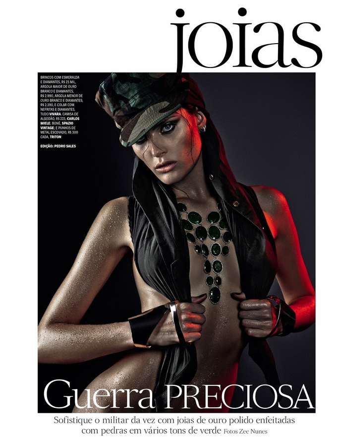 Изабели Фонтана для Vogue Brazil (6 фото)