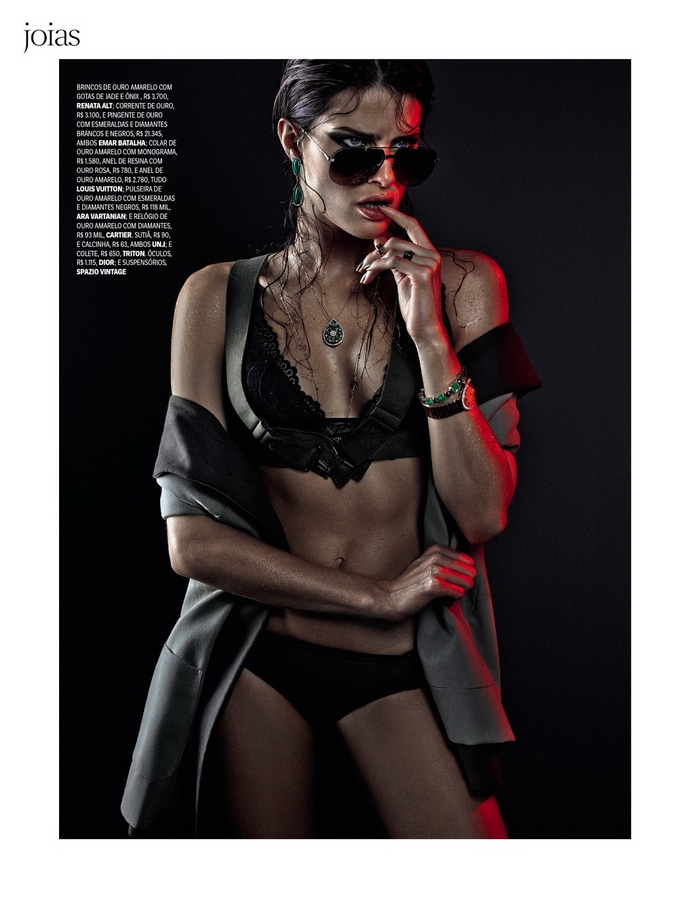 Изабели Фонтана для Vogue Brazil (6 фото)