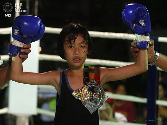 Детский бокс в Таиланде