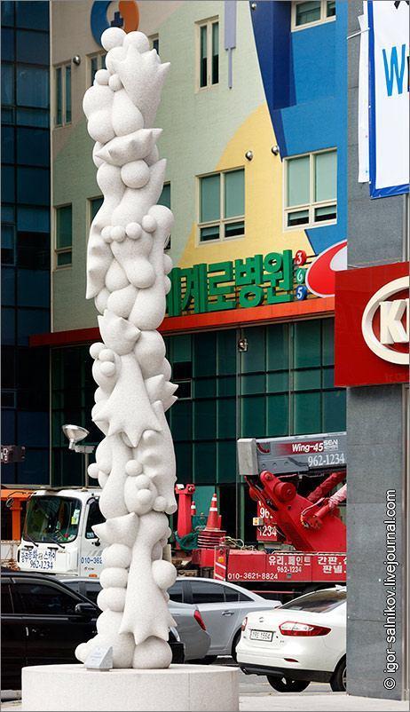 Немного уличного и рекламного арта из Кореи (24 фото)