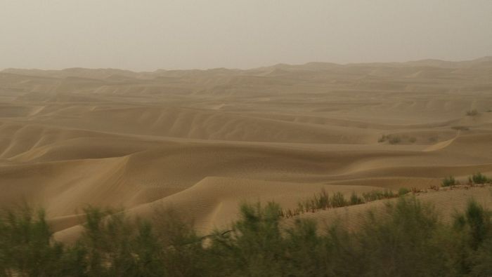 Самое длинное шоссе в пустыне