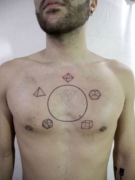 Геометрические татуировки