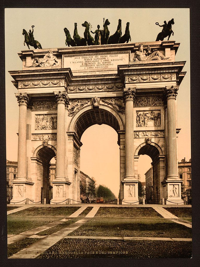 Фотохромная Италия 1890-ых годов