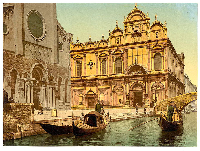 Фотохромная Италия 1890-ых годов