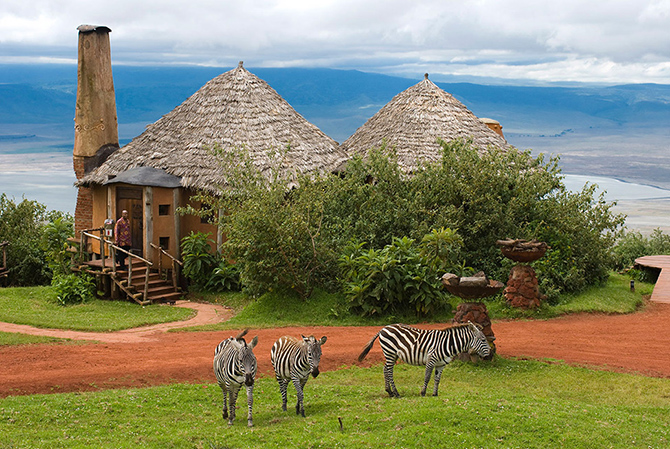Роскошный отель в сердце природного заповедника в Танзании