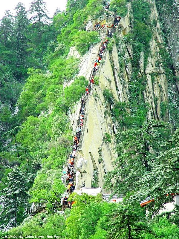 Опасный туризм в Китае