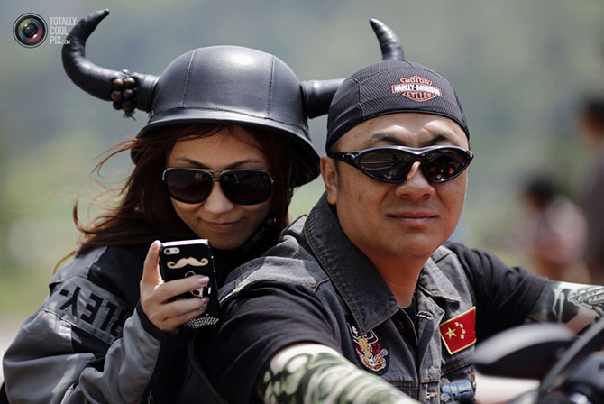 Ежегодное ралли Harley-Davidson в Китае