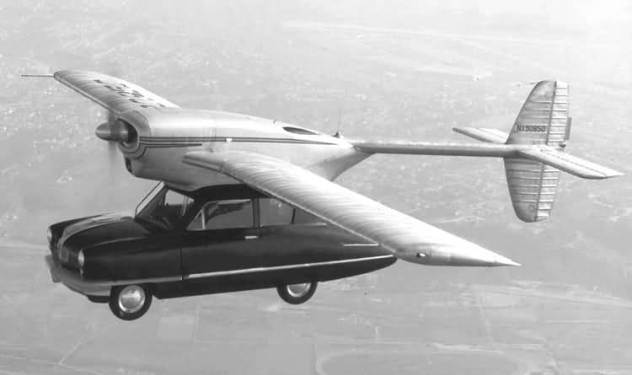 10 летающих автомобилей, которые существовали в действительности