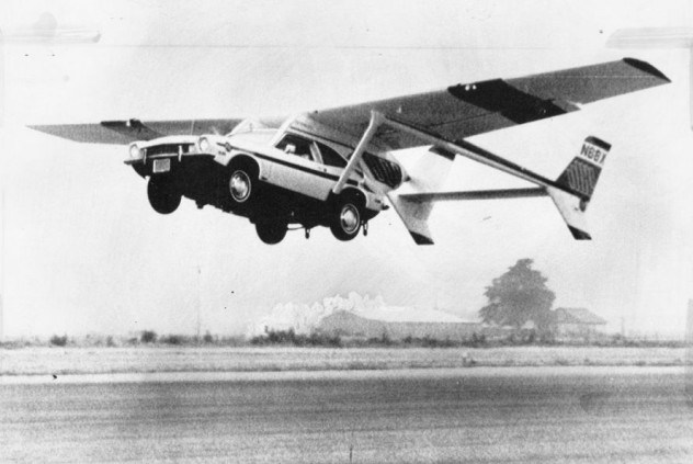 10 летающих автомобилей, которые существовали в действительности