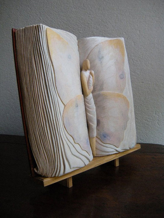 Деревянная книга от Нино Орланди