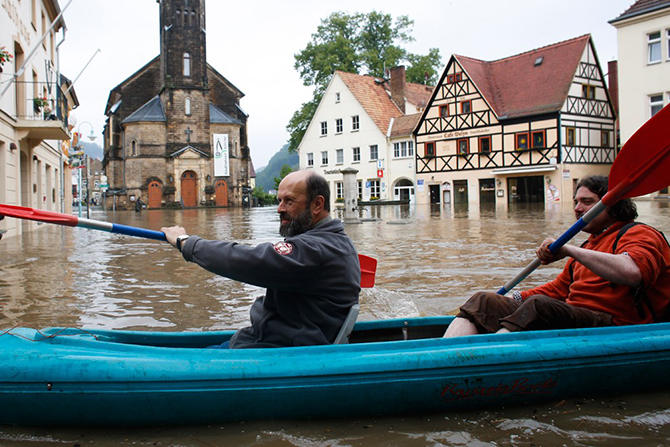 Наводнения в Европе
