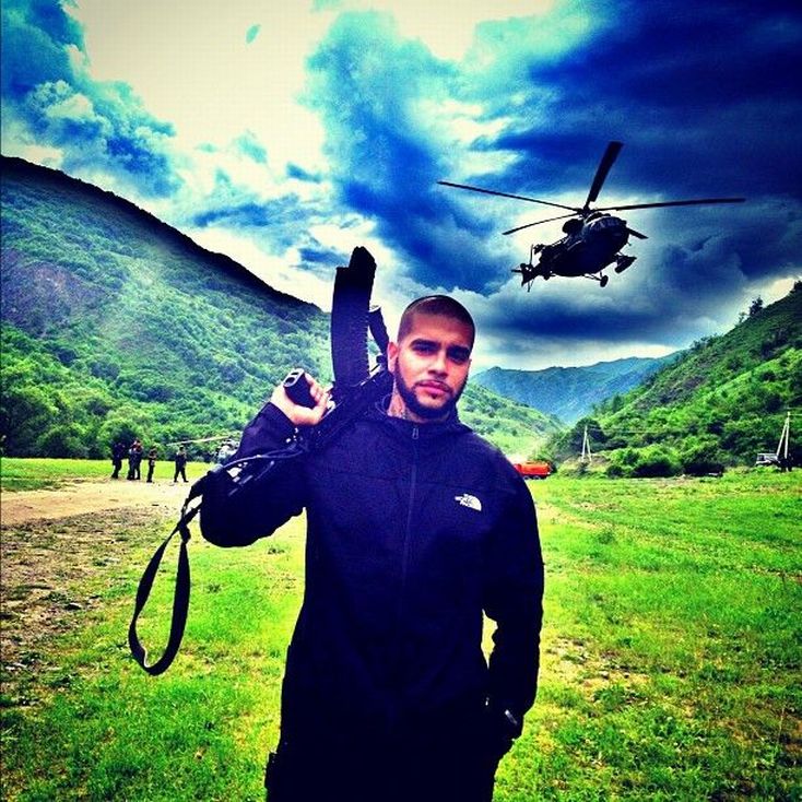 Кадыров обеспечил Тимати кортеж из боевых вертолетов (6 фото)