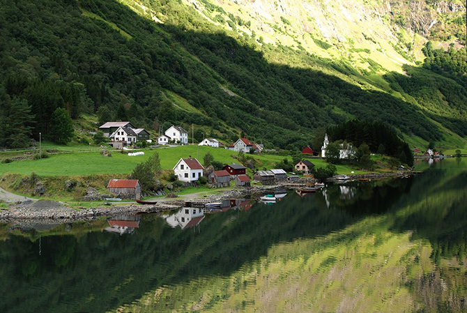 Самые красивые фьорды Норвегии